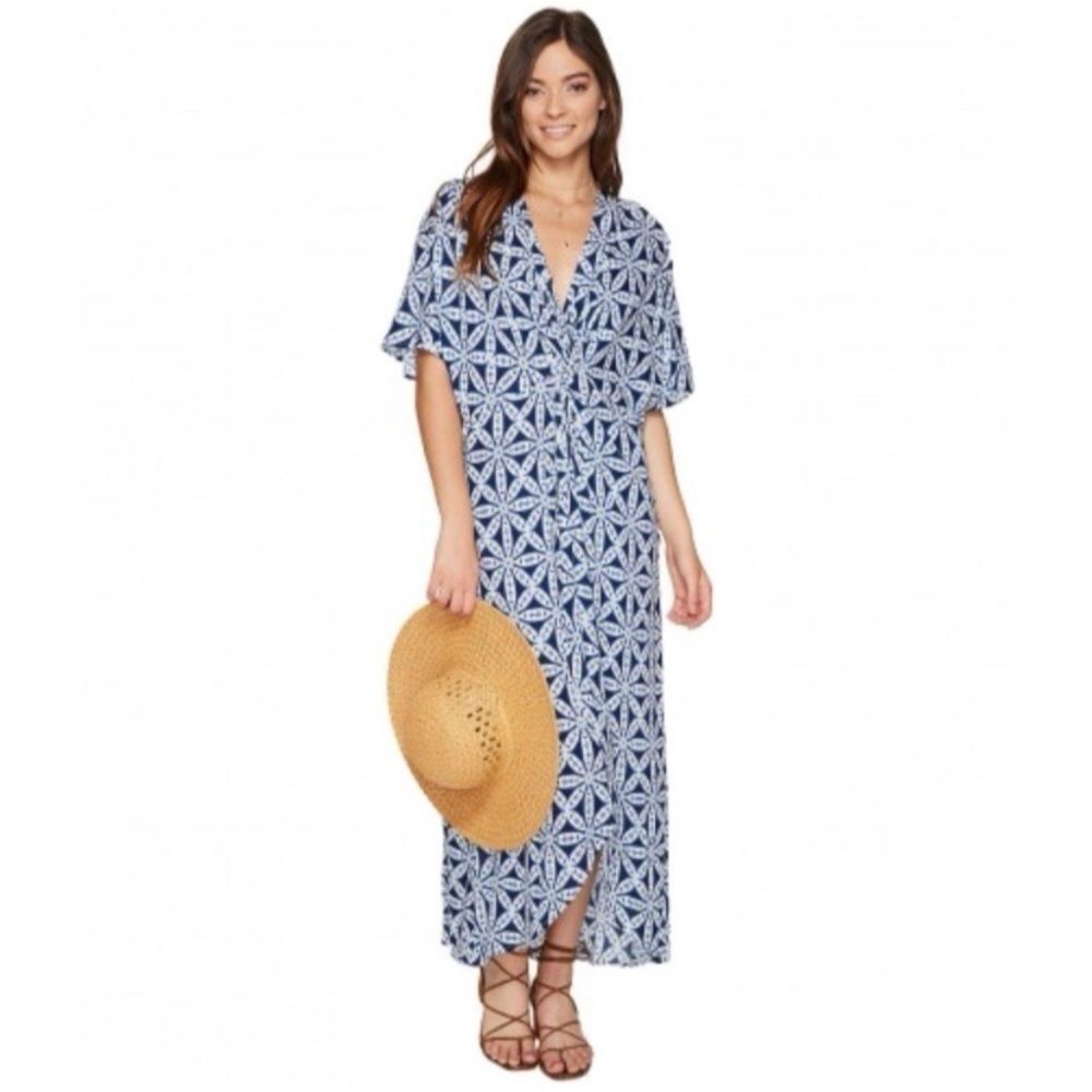 Show Me Your Mumu Get Twisted Maxi Dress Size S